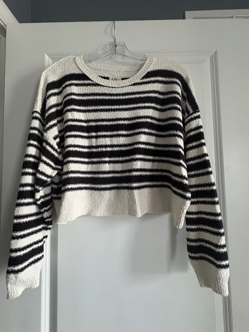 Pilcro Striped Pullover Sweater